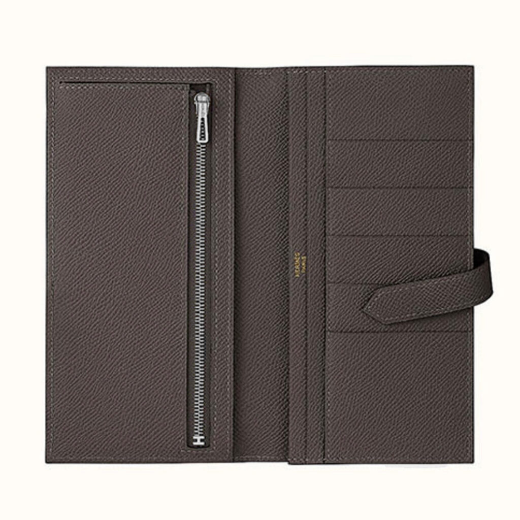 希少 HERMES エルメス べアンロング x 長財布 - 画像 (5)