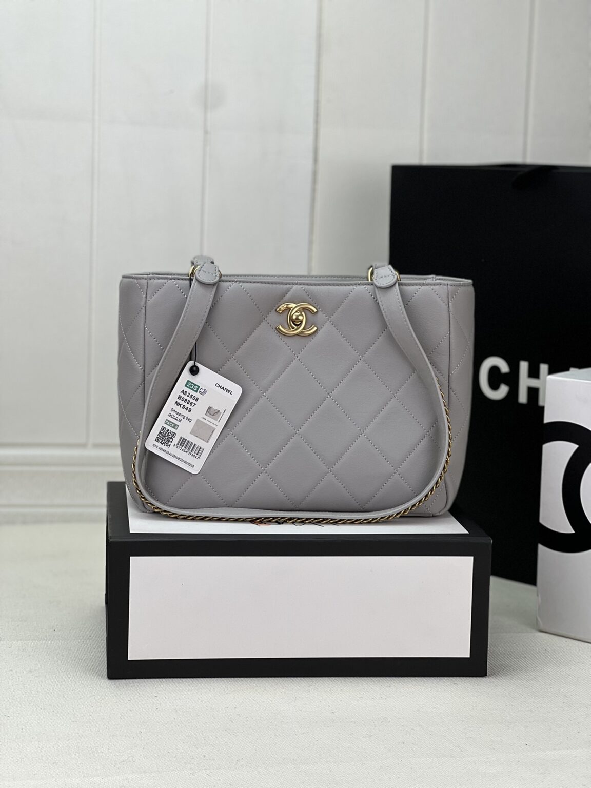 Chanel SHOPPING BAG AS3508 - 画像 (10)