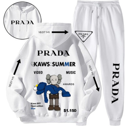 【 Prada 】箇性的なデザインのファッションのパーカーのスーツです