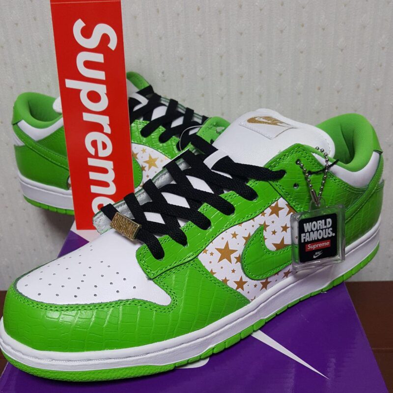 シュプリーム ナイキ スケートボーディング エスビー ダンク ロー “Mean Green” - 画像 (5)