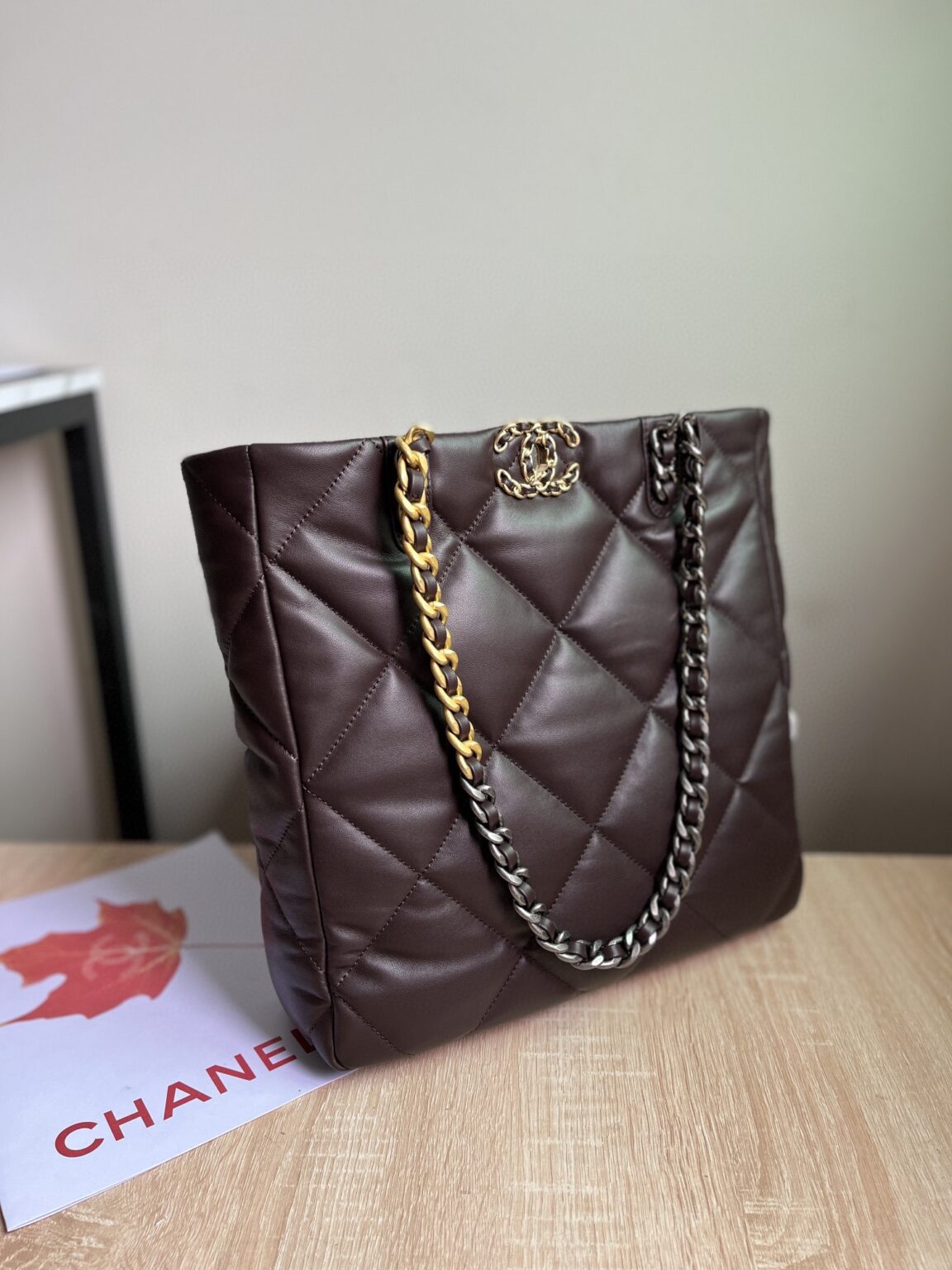 CHANEL 19 SHOPPING BAG 3519 - 画像 (9)