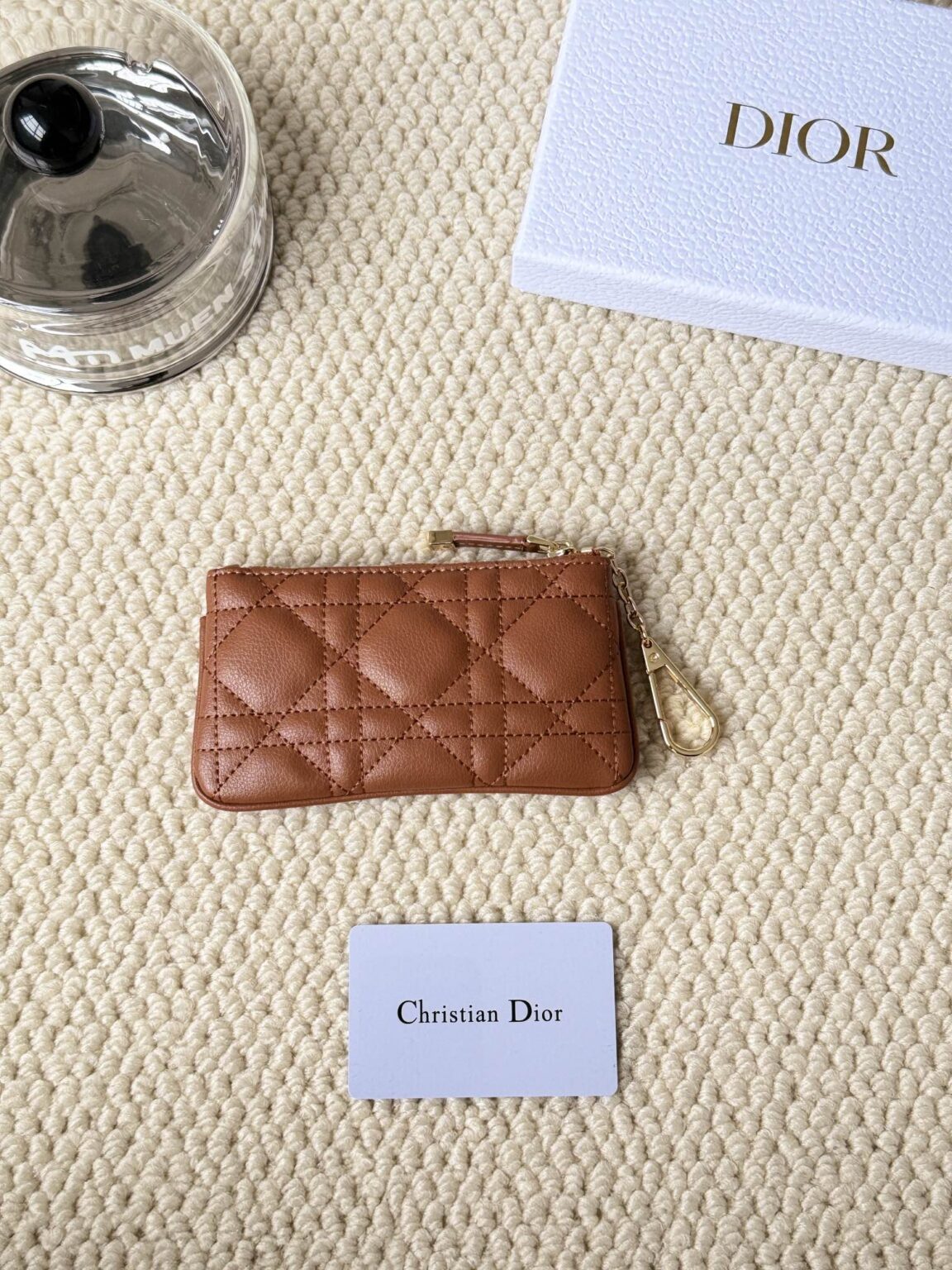 Dior 小銭入れ に飾りを付け8 zm 94914 - 画像 (2)