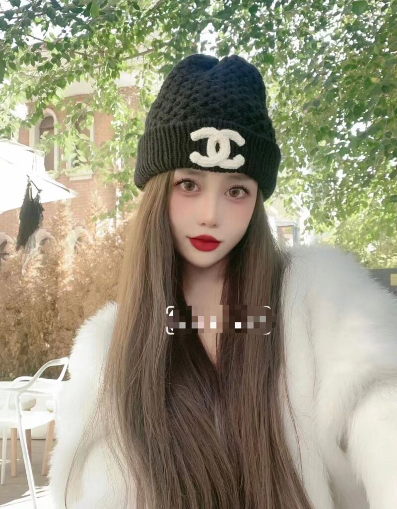 🧣シャネル ニット帽 厚手ウール立体帽子 ウールのスカーフで💞【50％割引+送料無料】 - 画像 (3)