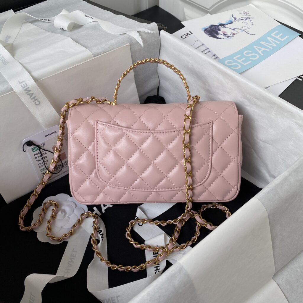 Chanel❄️24C 🔅AS4362 diamond letter handle mini CF - 画像 (2)