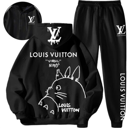 【LOUIS VUITTON】TOTORO線のデザインのスタイル猫ですパーカーのスーツです