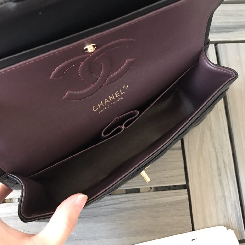 Chanel Flap Bag black 1112 - 画像 (9)