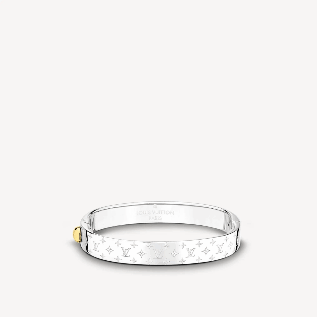 大人気LOUIS VUITTON ルイヴィトン カフ ナノグラム - 画像 (3)