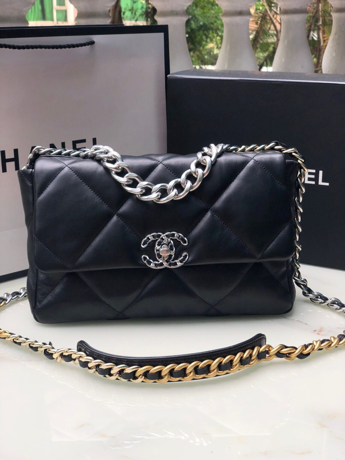 Chanel 19 medium 1161 - 画像 (19)