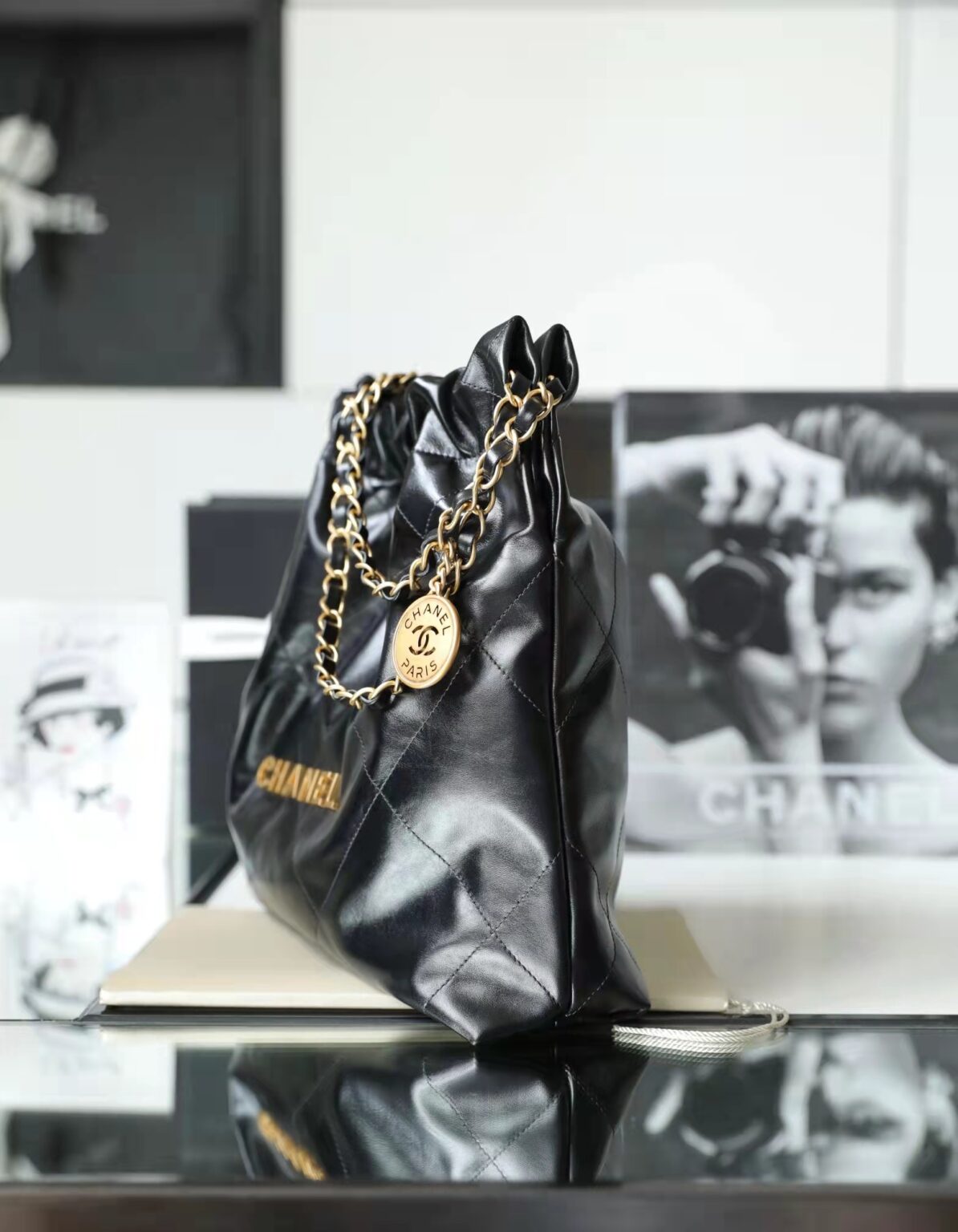 Chanel 22 Medium AS3261 - 画像 (5)
