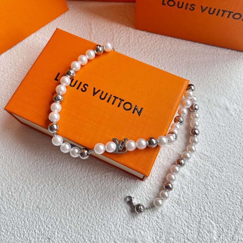 Louis Vuitton（ルイヴィトン）MONOGRAM PEARLS ネックレス M01157 - 画像 (5)