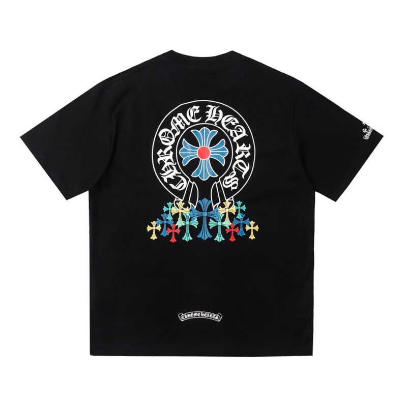 【CHROME HEARTS 公式旗艦店】クロムハーツ Tシャツ ご好評に付き再入荷！黒 白 - 画像 (3)