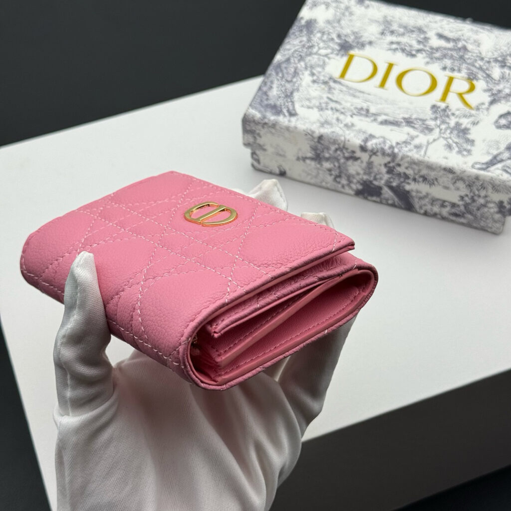 Dior 羊の皮の財布 3 zm 94920 - 画像 (8)