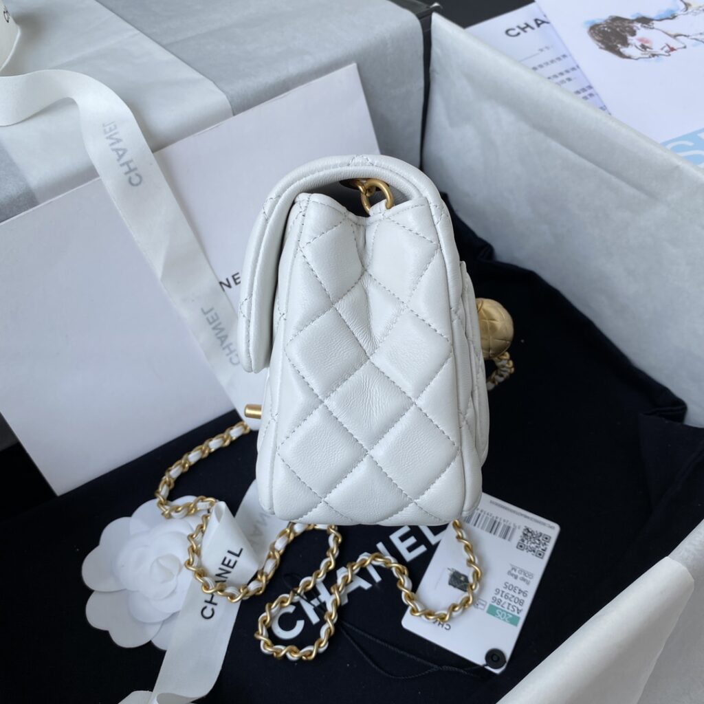 Chanel CF square with golden ball 1786 - 画像 (8)