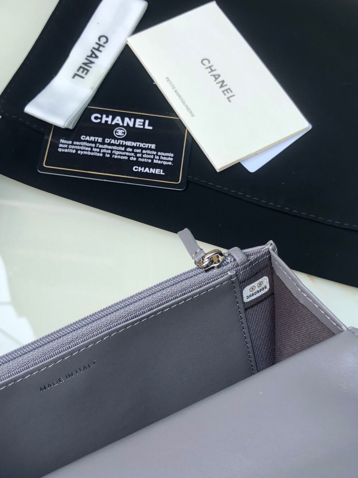 CHANEL 19 WALLET ON CHAIN 0957 - 画像 (4)