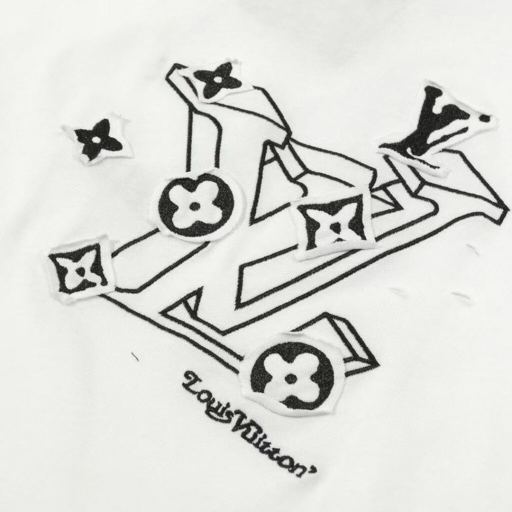 Louis Vuitton 25ss 刺繍半袖 - 画像 (7)