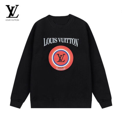 LV Louis Vuittonコットンのおしゃれ丸首パーカーです26 SS95559