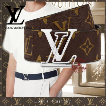 LOUIS VUITTON サンチュール 40 リバーシブル ベルト モノグラム