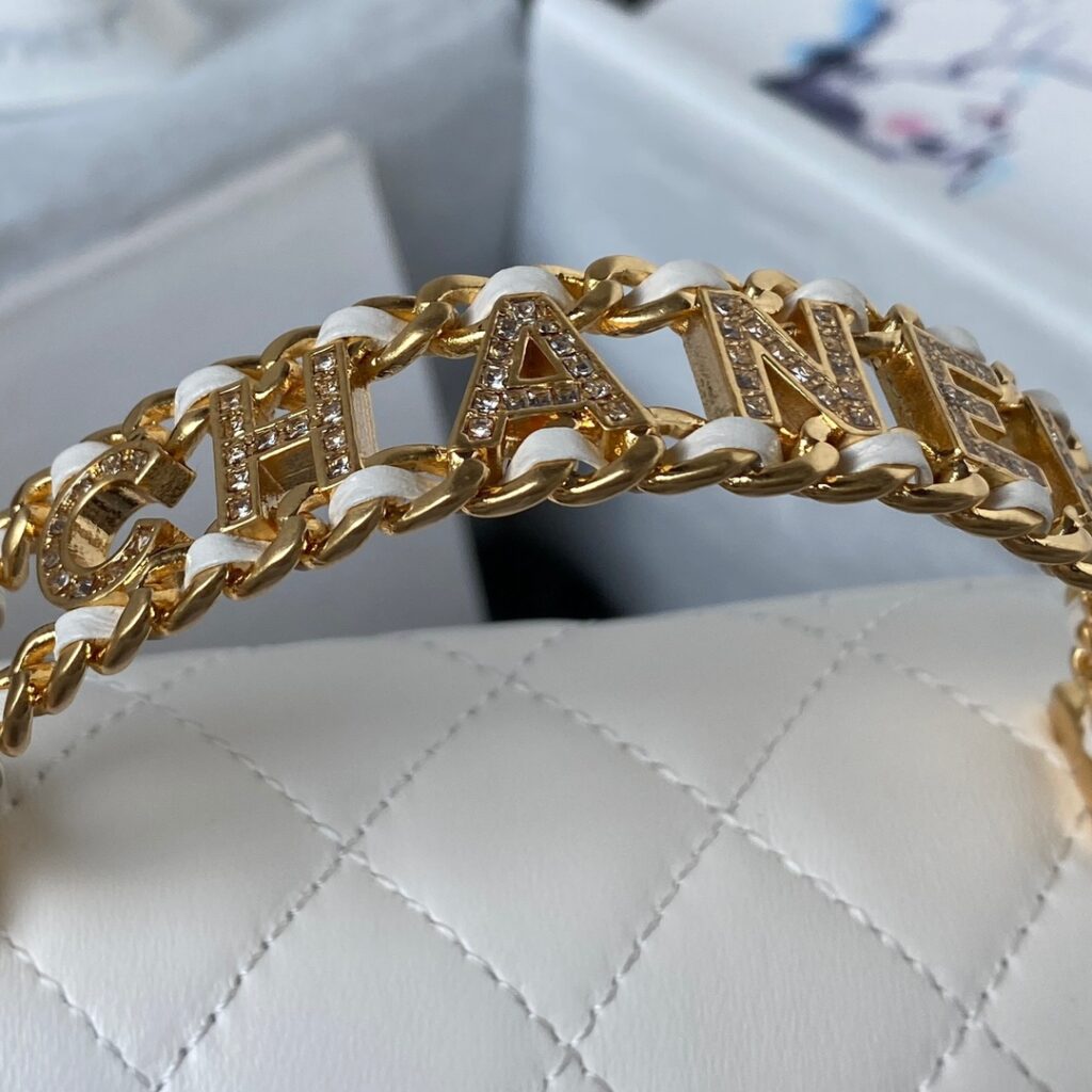 Chanel❄️24C 🔅AS4362 diamond letter handle mini CF - 画像 (4)