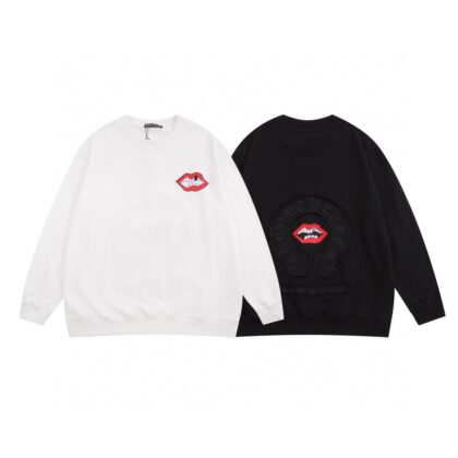 【CHROME HEARTS 公式旗艦店】クロムハーツ 丸首の衛衣 スウェットご好評に付き再入荷!