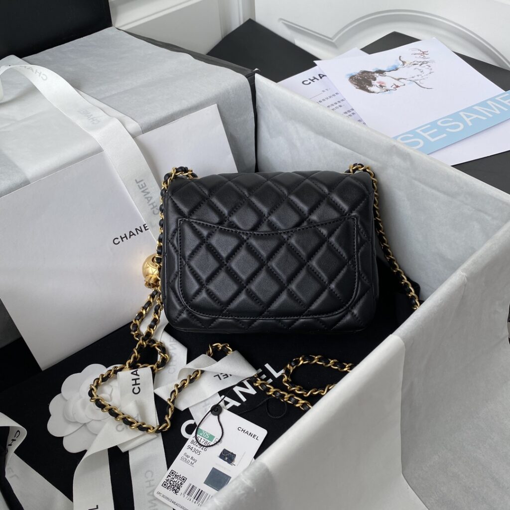 Chanel CF square with golden ball 1786 - 画像 (2)