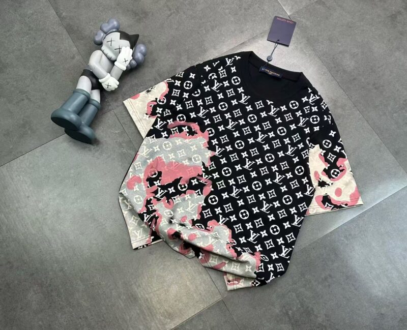 ルイヴィトン モノグラムプリント半袖Tシャツ - 画像 (3)