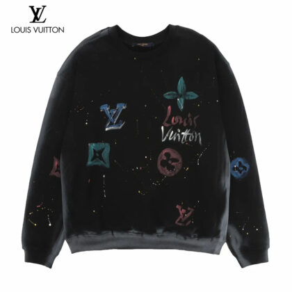 【LOUIS VUITTON 公式旗艦店】ルイヴィトン 丸首の衛衣 スウェットご好評に付き再入荷！