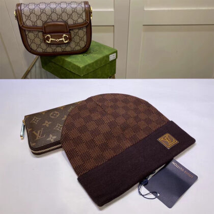 【 Louis Vuitton】おしゃれウールニット帽25 SS95464