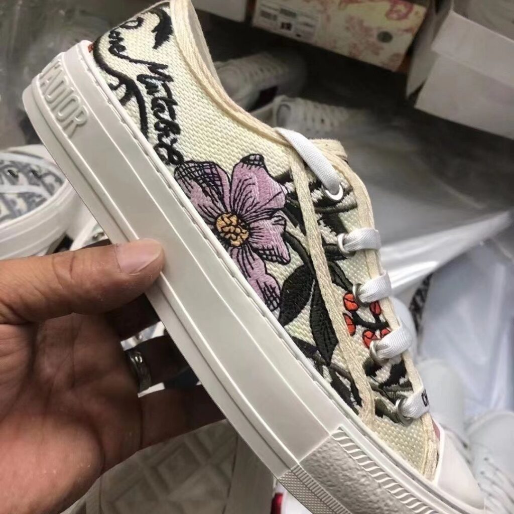 DIOR スーパー刺繍アルファベットスニーカー 10 zm94831 - 画像 (2)