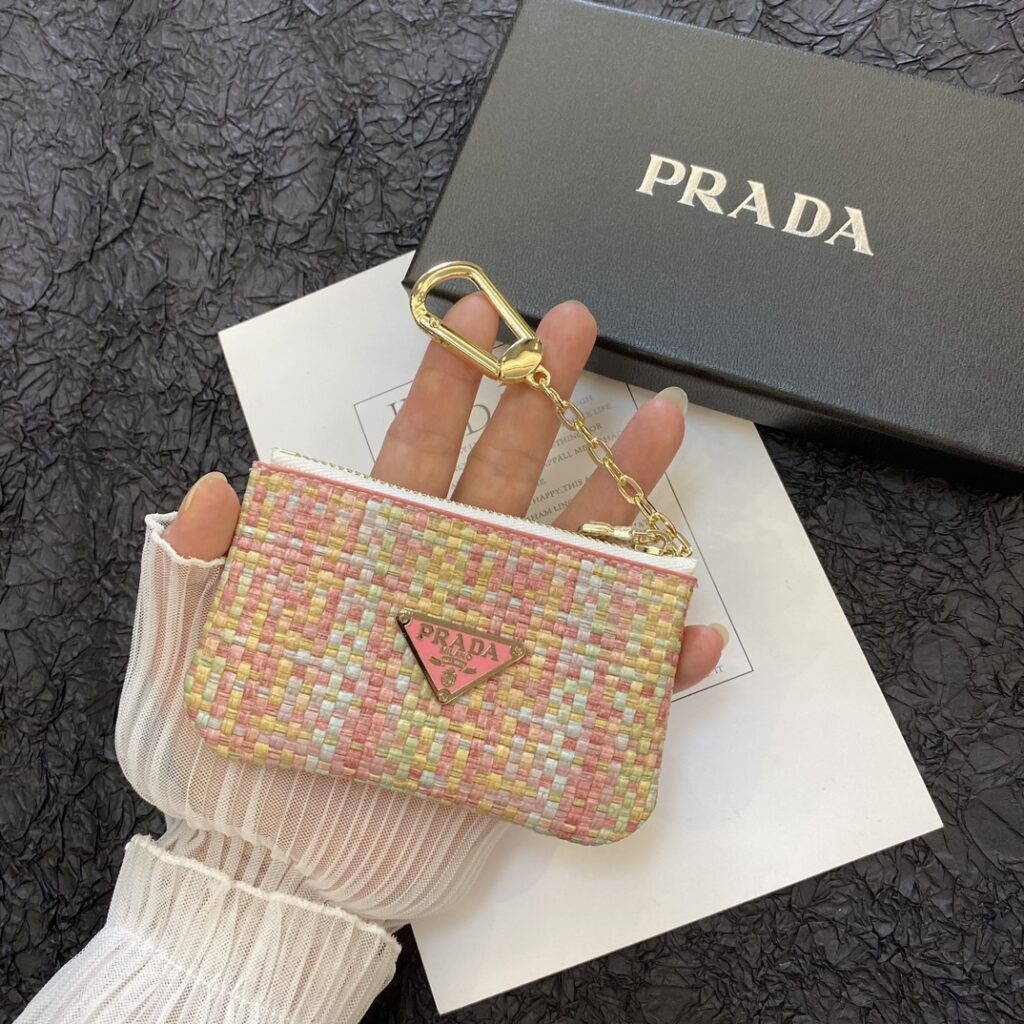 Prada 小銭入れ に飾りを付ける zm 94914 - 画像 (3)