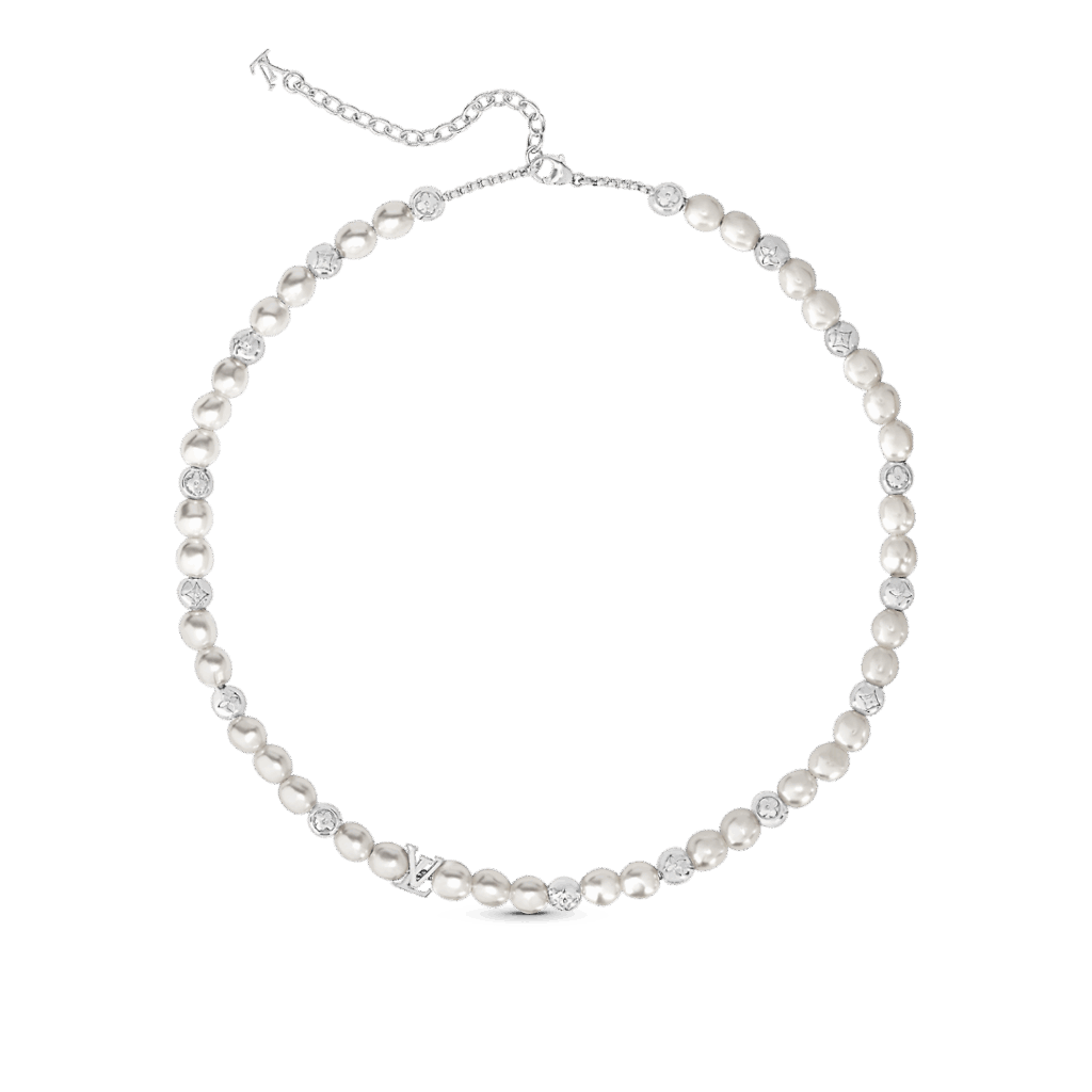 Louis Vuitton（ルイヴィトン）MONOGRAM PEARLS ネックレス M01157