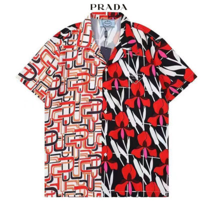 PRADAだぶだぶの半袖シャツ07 SS95047