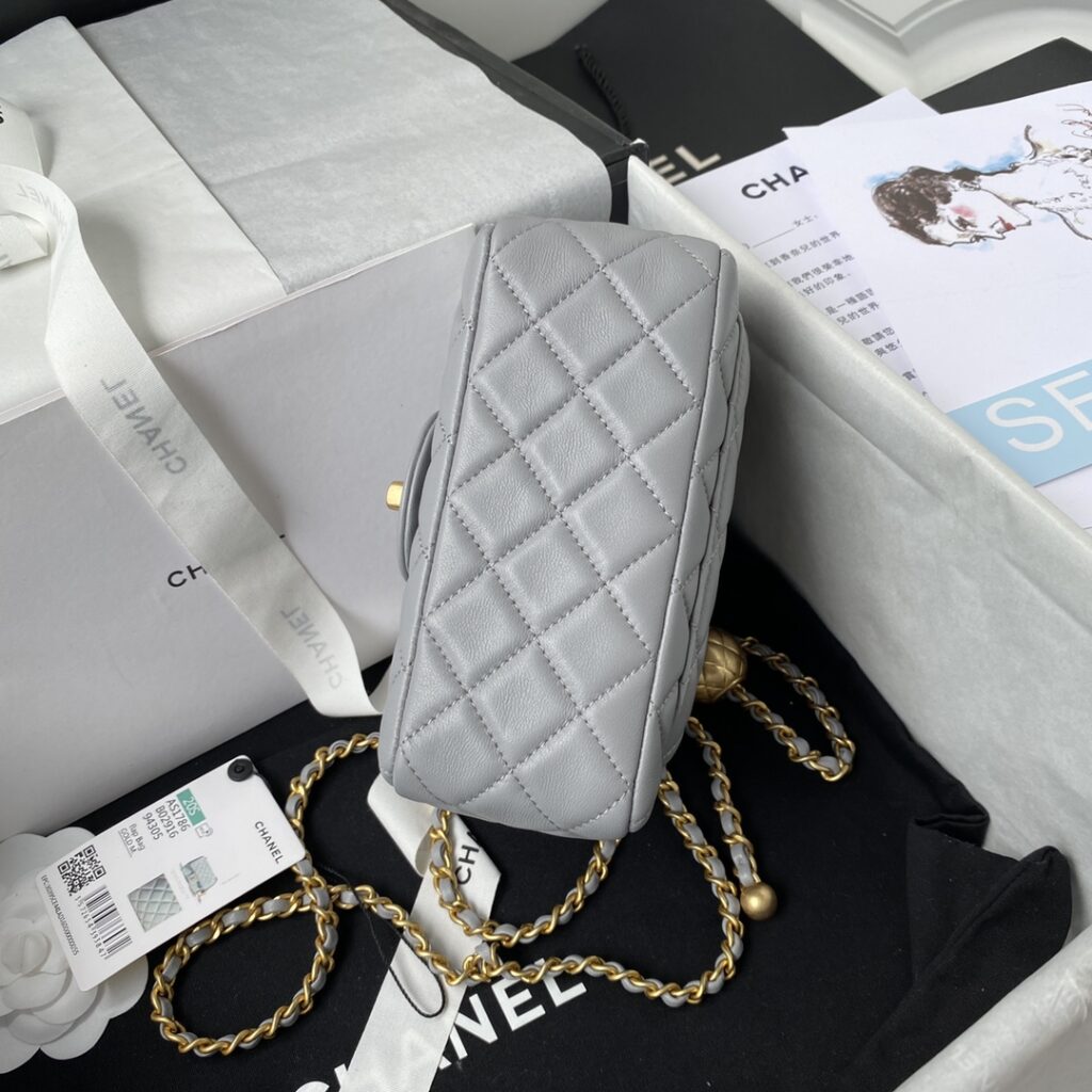 Chanel CF square with golden ball 1786 - 画像 (6)