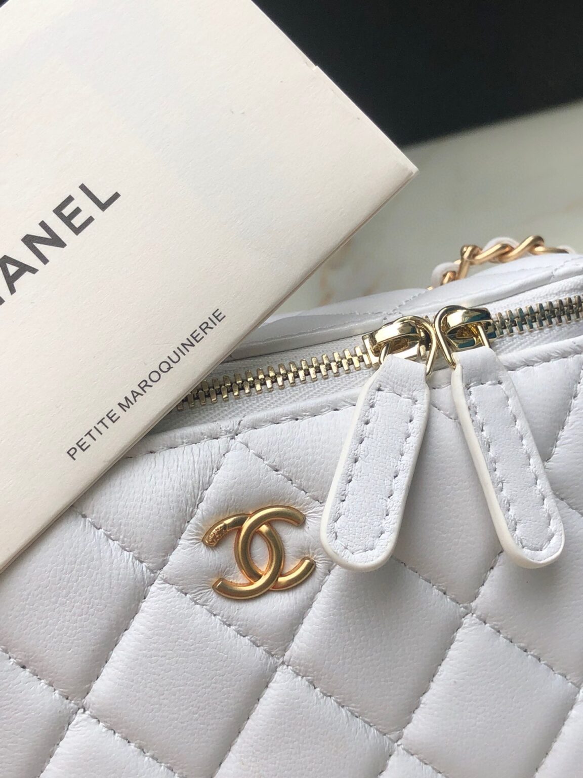 Chanel Classic Vanity 22C Bag with Chain AP2303 - 画像 (7)