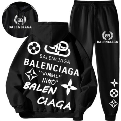 【 Balenciaga】【2本目は半額の4990円で販売します】箇性的なデザインのブランドの衛衣のスーツです