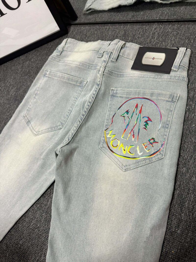 moncler刺繡入りのトレンディジーンズ 14 SS102438 - 画像 (5)