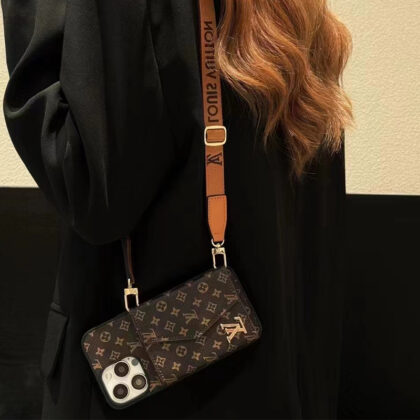 LV Louis Vuittonパスケース付きケース SS96912