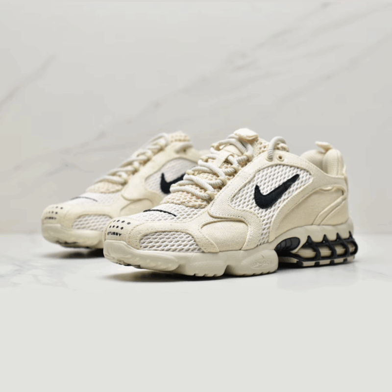 Nike&Stussy AIR ZOOM SPIRIDON Fossil