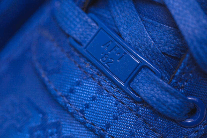 CLOT × NIKE AIR FORCE 1 ROYALE BLUE SILK - エアフォースワン - 画像 (8)