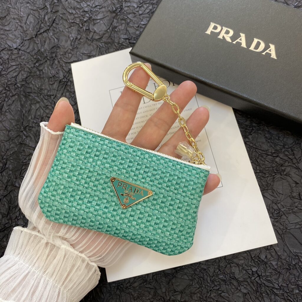 Prada 小銭入れ に飾りを付ける zm 94914 - 画像 (4)