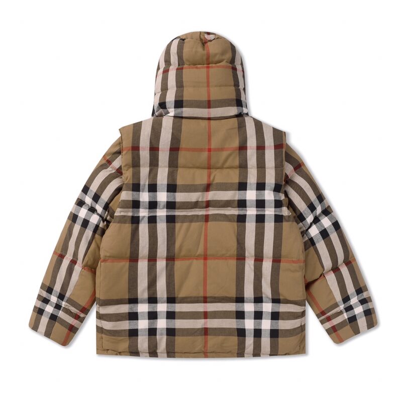 Burberry バーバリー ヴィンテージチェック パデッドジャケット ダウンジャケット - 画像 (2)