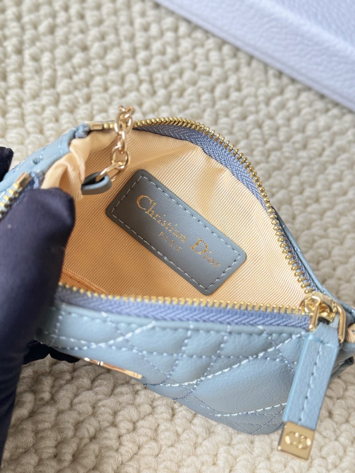 Dior 小銭入れ に飾りを付ける zm 94914 - 画像 (5)