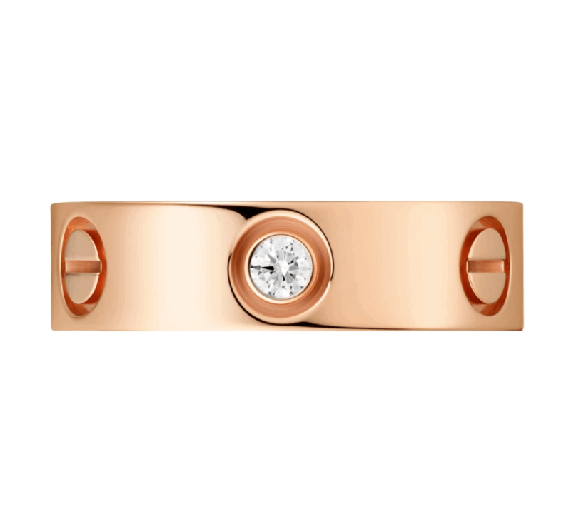 【Cartier】カルティエ LOVE RING, 3 DIAMONDS リング、ダイヤモンド3個 - 画像 (12)