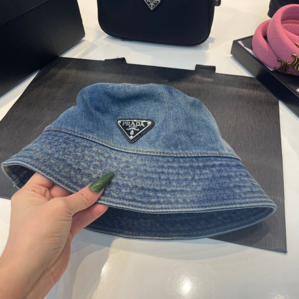 春夏向けのタイダイデニムベースボールキャップとバケットハット【 割引のために帽子を 2 つ購入する】 - 画像 (10)