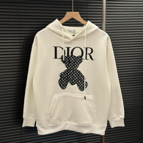DIORコットンのおしゃれ丸首パーカーです04 SS95551