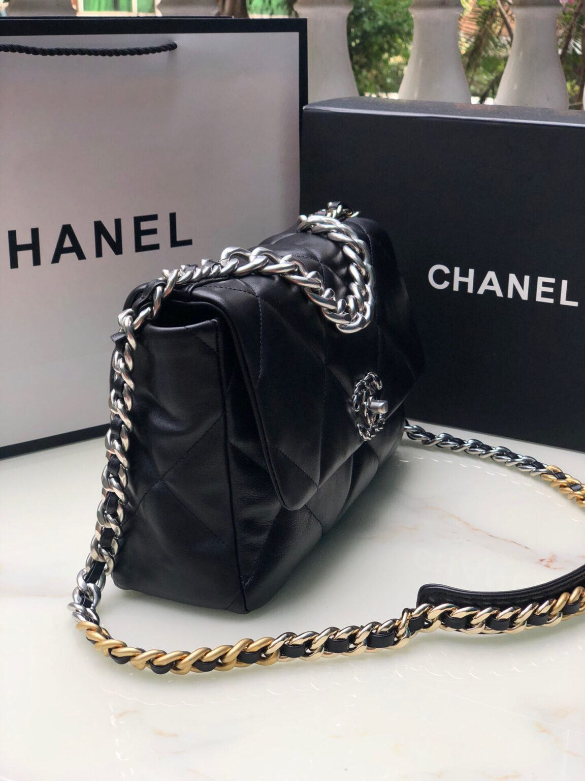 Chanel 19 medium 1161 - 画像 (2)