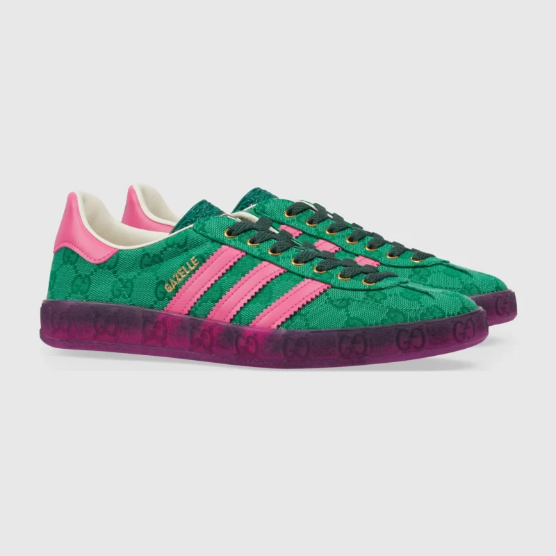 ADIDAS X GUCCI ガゼル スニーカー - 画像 (3)