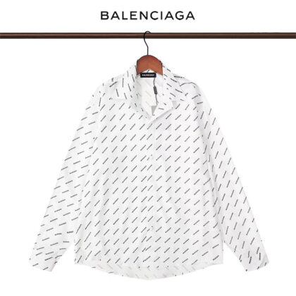 BALENCIAGAだぶだぶの半袖シャツ02 SS95048