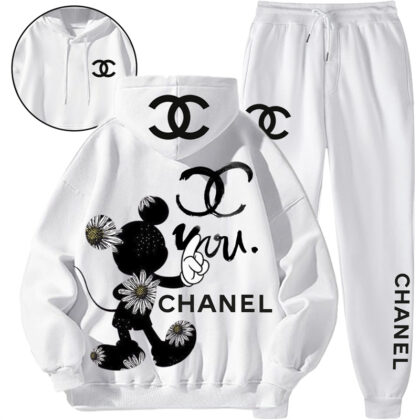 【 Chanel】ファッション大手IP連名デザイン衛衣スーツです