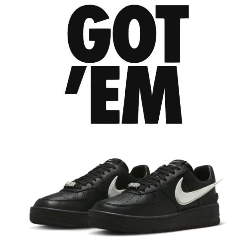 【新商品発売】【今年の新商品】Nike x Ambush Air Force 1 Low "Black" 【代金引換】 - 画像 (3)