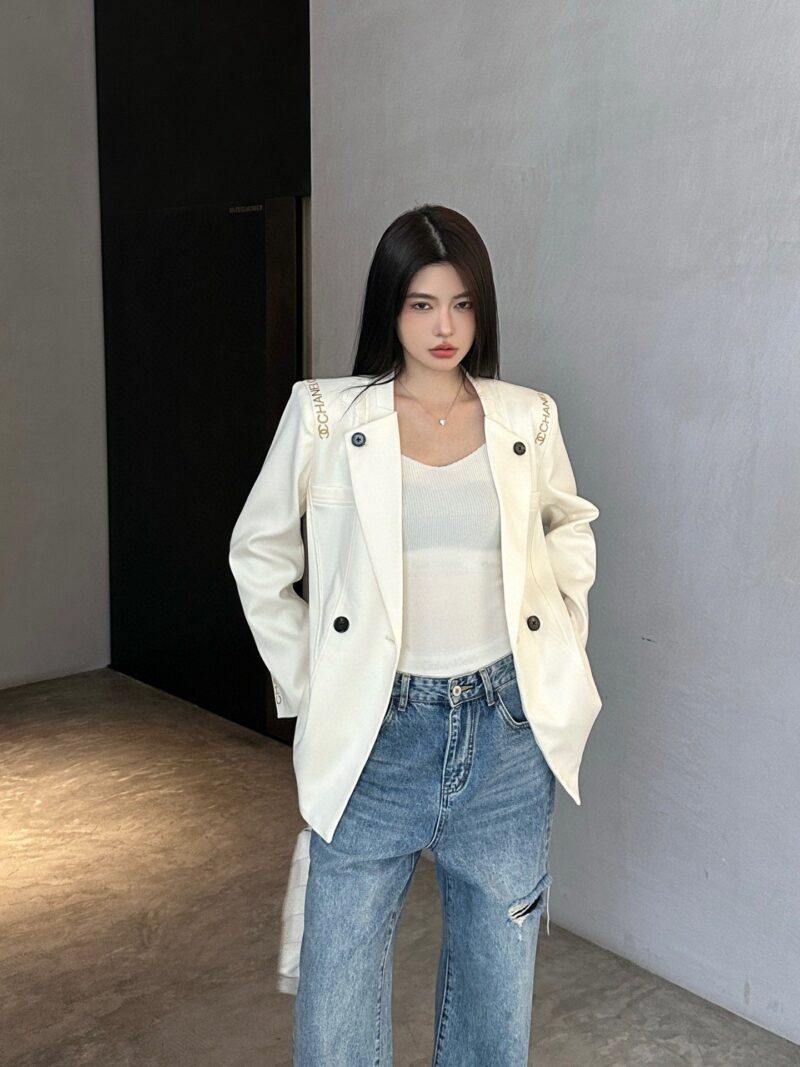 CHANEL背広のコート SS96787 - 画像 (13)